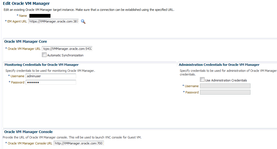 OVM Manager Register - New Version