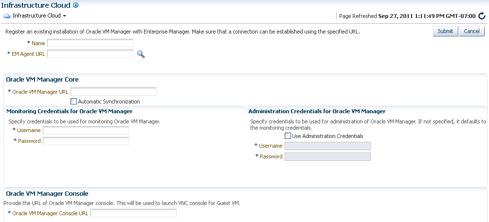 Add Oracle VM Manager