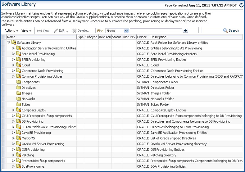 Software Library Page