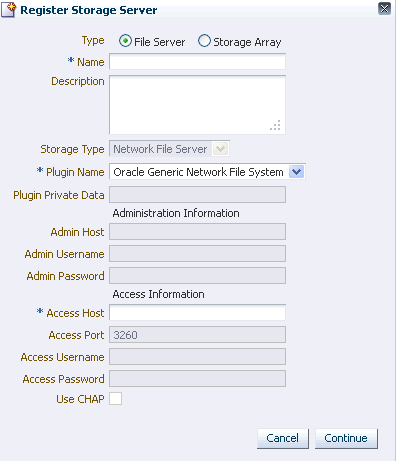 register storage server