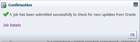 confirm new updates