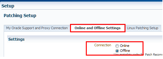 patching setup