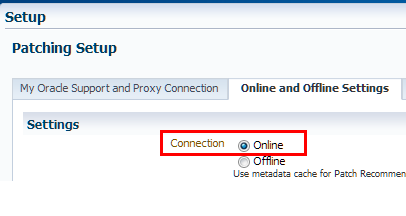 patching setup