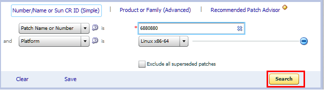 patch search
