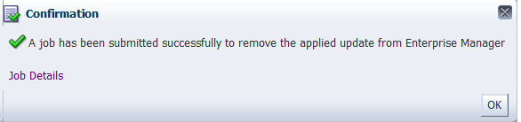 confirmation message