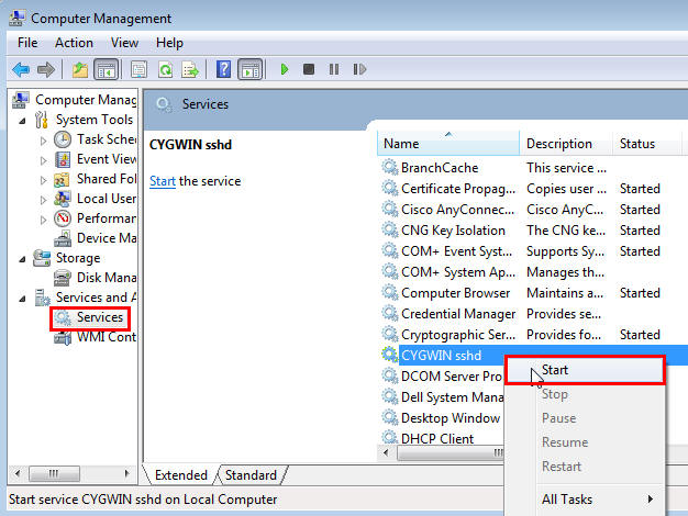 Surrounding text describes cygwin_7.jpg.