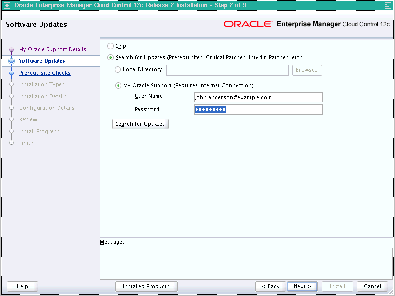 Install Software Updates