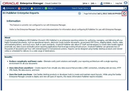 Enterprise Manager pre-integration
