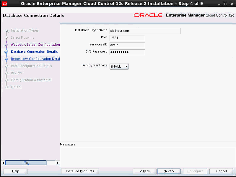 Surrounding text describes db_config_dtls.gif.