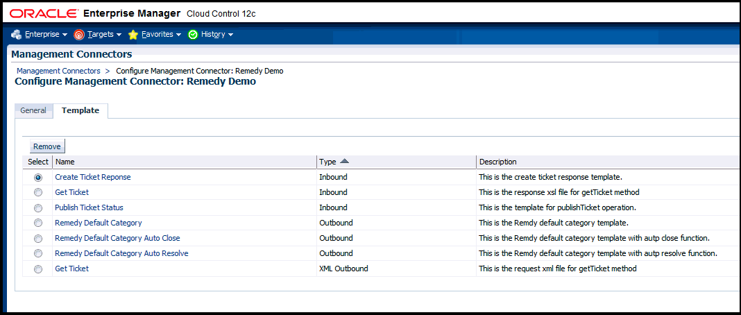 Template tab shows list of 7 templates to select from.
