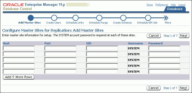 Description of tdpii_setup_master_sites.gif follows