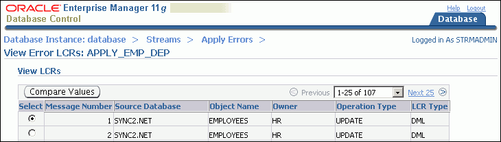 Description of tdpii_view_error_lcrs.gif follows