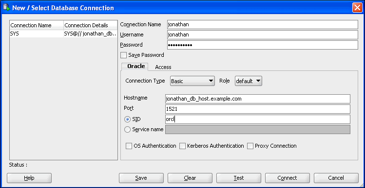 Description of the illustration sqld_create_connection4.gif follows