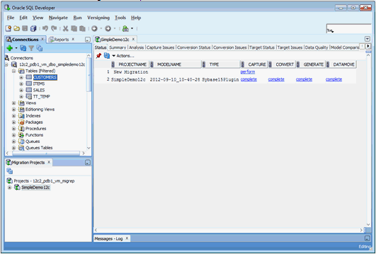 Generating Migration Reports Generating Migration Reports